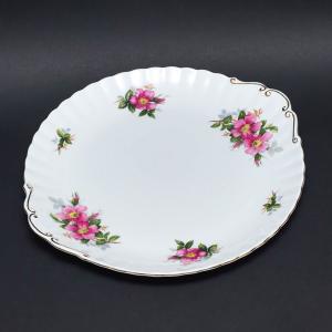 Royal Albert ロイヤル・アルバート プチポワン 24cmスクエアプレート