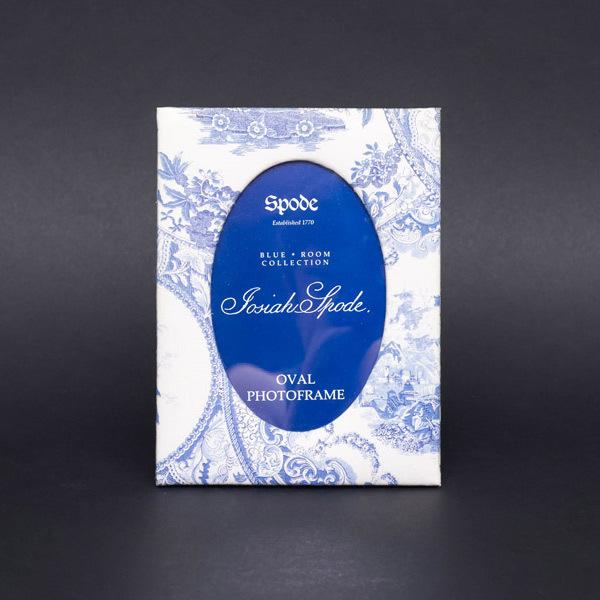 スポード ブルールームコレクション オーバルフォトフレーム ※布製