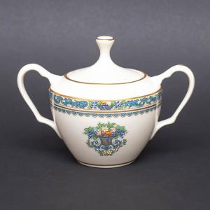 ARABIA ルイージャ Ruija アラビア シュガーポット Ulla Procope 陶器 蓋もの 小物入れ フィンランド 北欧 ヴィンテージ ルイヤ 96208 ARABIA ルイージャ Ruija アラビア シュガーポット Ulla Procope 陶器