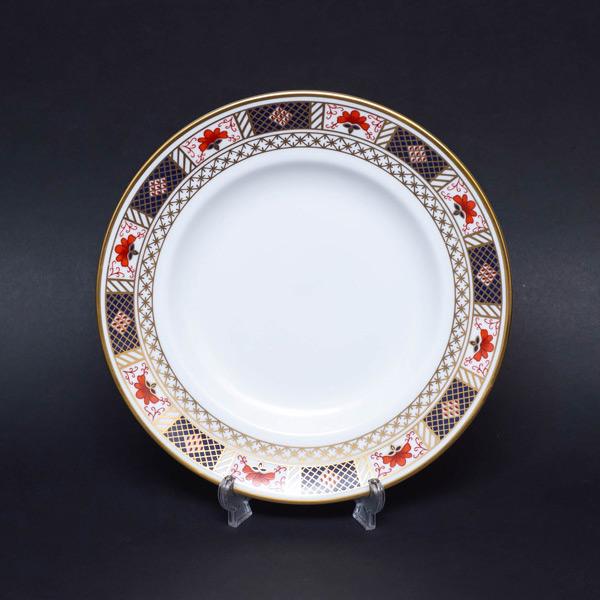 ロイヤル・クラウン・ダービー ダービーボーダー 21cmプレート