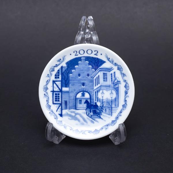 ロイヤル・コペンハーゲン ミニプラケット（2002年）『GATE TO FAABORG TOWN（フ...