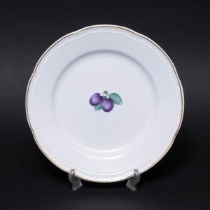 【美品】リチャードジノリ／ボンジョルノチェリー 24cm スープ皿 5枚／RB1 Richard Ginori（リチャードジノリ） ボンジョルノ・プルーン スープ