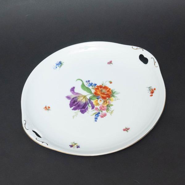 フェルステンベルグ アンセストラル・ドレスデン ハンドル付ラウンドプラター