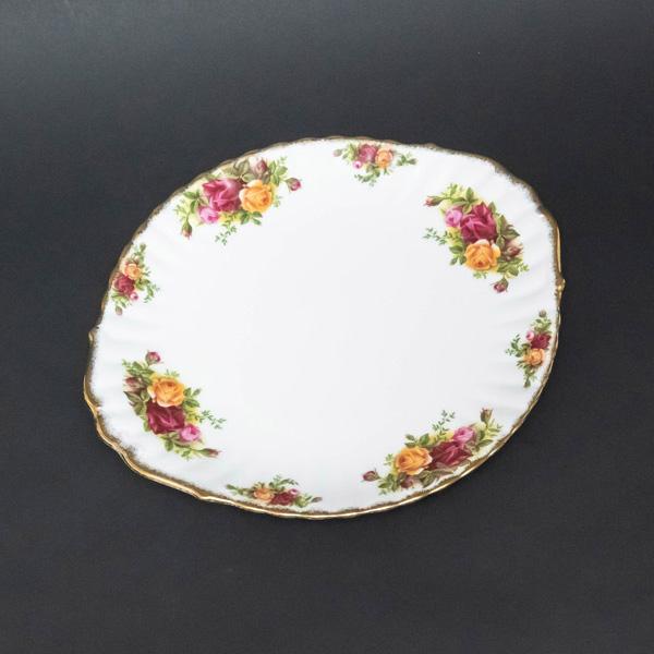 ロイヤル・アルバート オールドカントリーローズ ブレッド＆バタープレート