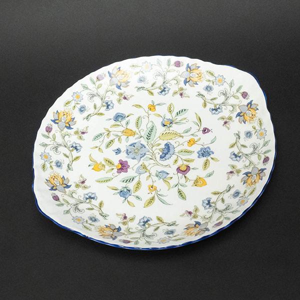 ミントン ハドンホールブルー ブレッド＆バタープレート（Lサイズ）