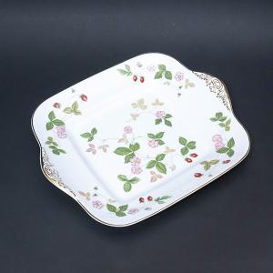 新品 WEDGEWOOD CURZON ウェッジウッド ブレッド&バタープレート Florentine Turquoise ウェッジウッド フロレンティーンターコイズ