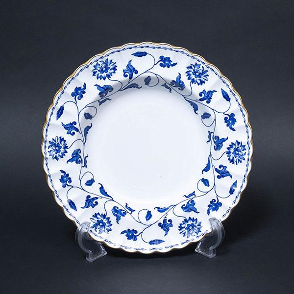 スポード ブルーコロネル スーププレート