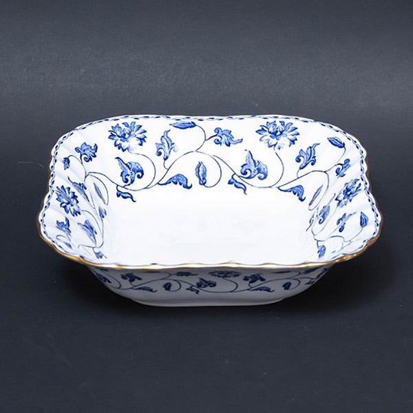 スポード ブルーコロネル 23cmスクエアボウル