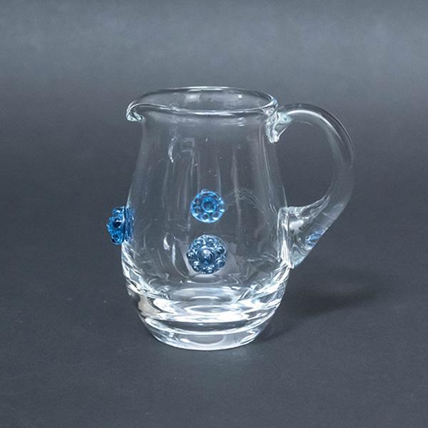 マイセン × テレジアンタール バッカス ロゼット（ブルー） クリーマー