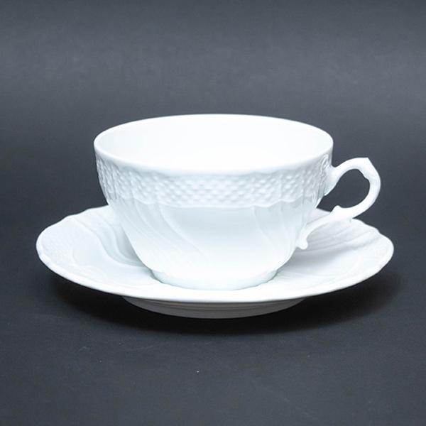 リチャード・ジノリ ベッキオホワイト ティーカップ＆ソーサー