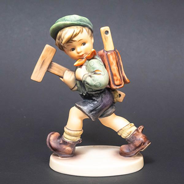 ゲーベル フンメル人形 『The Littel Architect（小さな建築家）』