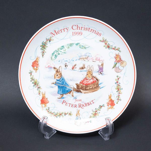ウェッジウッド ピーターラビット クリスマスプレート（1999年）