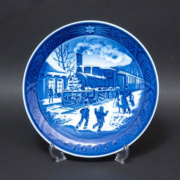 ロイヤル・コペンハーゲン イヤープレート（1993年）『Christmas Guests（クリスマス...