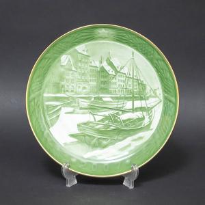 ヘレンド（HEREND） 干支プレート（1997年）「丑（ウシ