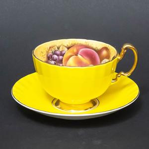 Aynsley エインズレイ オーチャードゴールド ティーカップ＆ソーサー