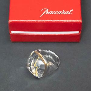 極美品 バカラ 13号トレフル ゴールド Baccarat リング 指輪 baccara(バカラ)リング Baccarat バカラ タンゴ リング 指輪