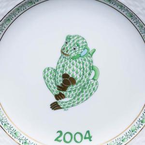 ヘレンド 干支プレート(2004年)「申(サル)」の詳細画像1