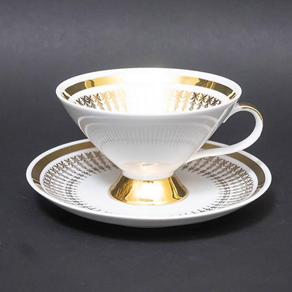 ウィンターリング 金彩薔薇絵（ゴールド） カップ＆ソーサー