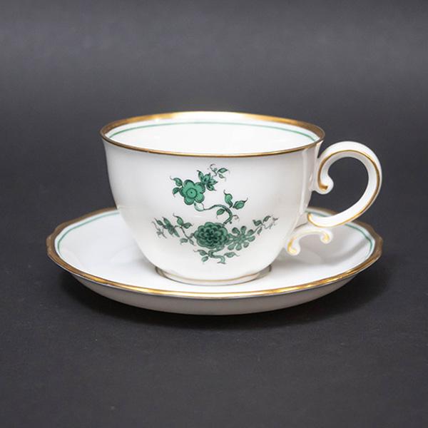 アウガルテン プリンツオイゲン モカカップ＆ソーサー