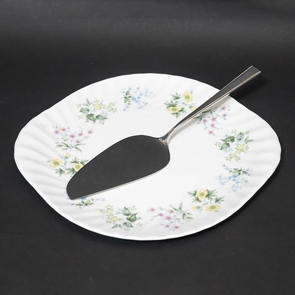 ミントン スプリングバレー ブレッド＆バタープレート（ケーキサーバー付き）