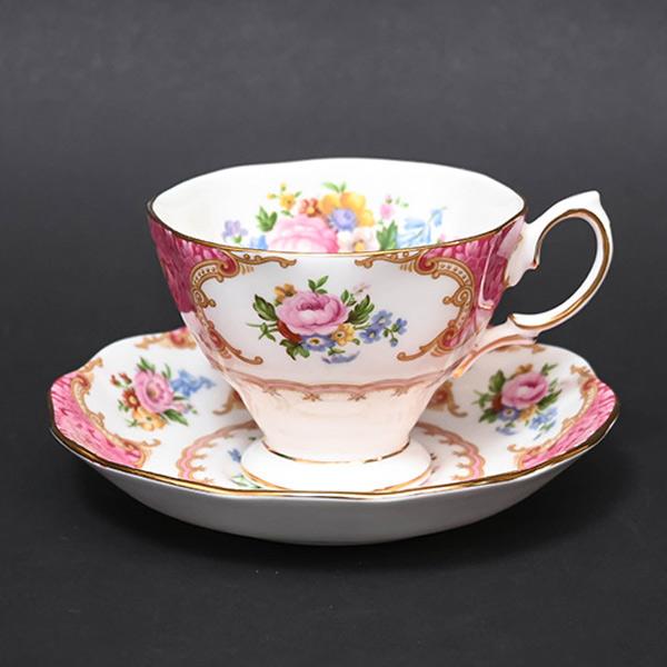 ロイヤル・アルバート レディーカーライル ティーカップ＆ソーサー（マルバーン） ※金彩剥げ