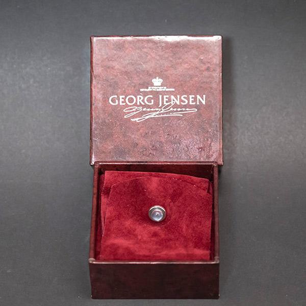 ジョージ・ジェンセン ムーンストーン ピンブローチ