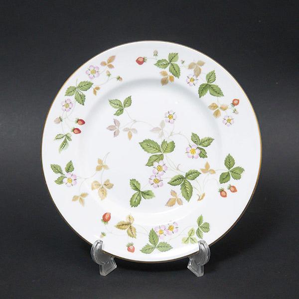 ウェッジウッド ワイルドストロベリー 18cmプレート ※黒壺