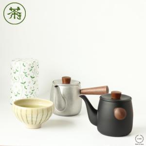 三陶 萬古焼 紫泥急須 実山窯 伊藤実山 伝統工芸士 1.5号玉型石目急須