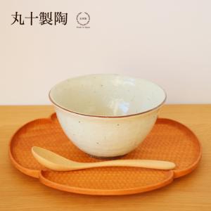 丸十製陶 丼 鉄粉引｜selectpenguin
