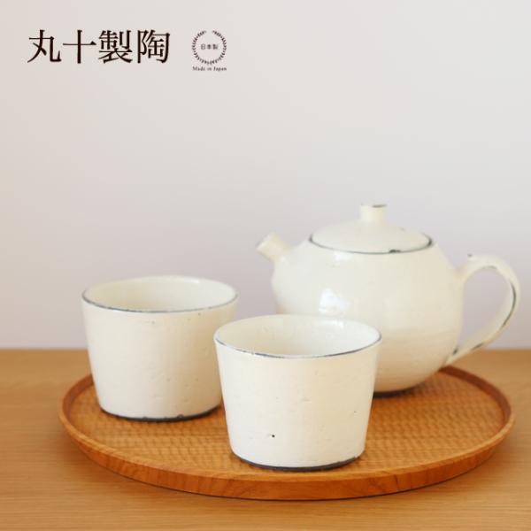 丸十製陶 マルチカップ 割れ粉引