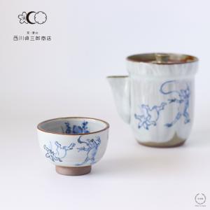 京焼 清水焼 高山寺鳥獣戯画煎茶器揃 陵泉 : 松韻堂 Yahoo!店 - 通販
