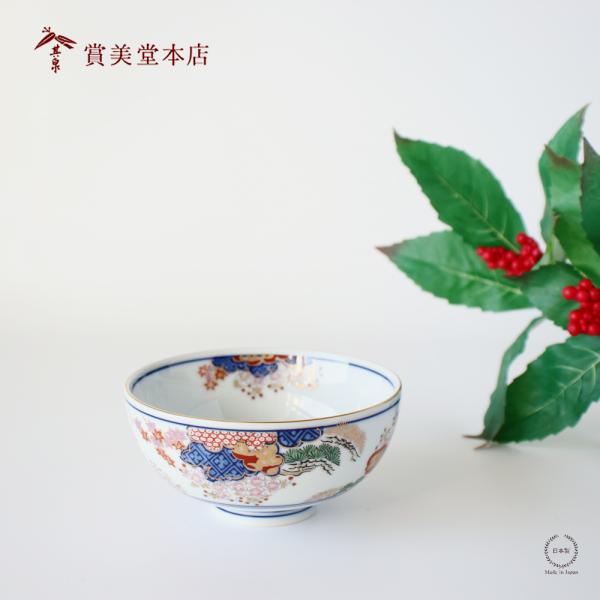 有田焼 賞美堂 春秋文 飯碗 小 S-3027 11cm