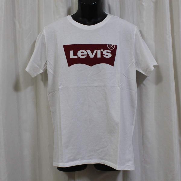 リーバイス Levi&apos;s メンズ半袖Tシャツ ホワイト 新品 白 アウトレット