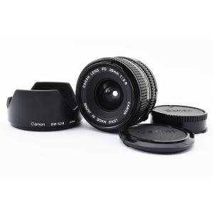 Canon New FD NFD 28mm f/2.8 MFレンズ FDマウント [美品] BW-52B レンズフード付き｜selectshop-himawari