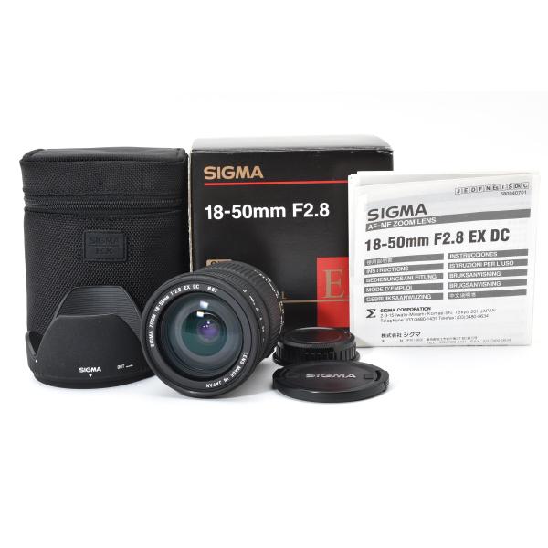 Sigma 18-50mm f/2.8 EX DC Zoom Pentax Kマウント [美品] レ...
