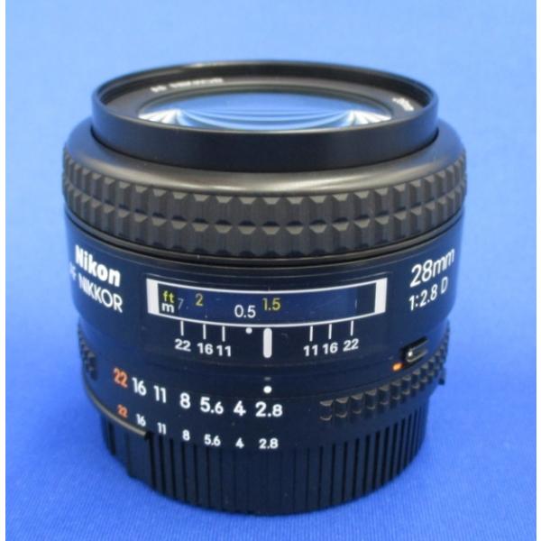 ニコン Nikon AF 28mm f/2.8 D 美品