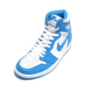 AIR JORDAN 1 RETRO HIGH OG "UNC" NORTH WHITE/DK POWDER BLUE 555088-117 ( エアジョーダン1 レトロハイ ノースカロライナ 白青 ホワイト/パウダーブルー )