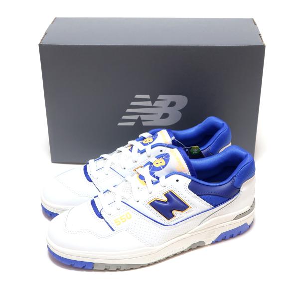 海外限定☆NEW BALANCE BB550WTN &quot;LAKERS PACK&quot; WHITE/BLUE...