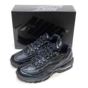 NIKE AIR MAX 95 BIG BUBBLE LTR QS LEATHER TRIPLE BLACK ( ナイキ エアマックス95 ビッグバブル レザー トリプルブラック 黒 オールレザー )