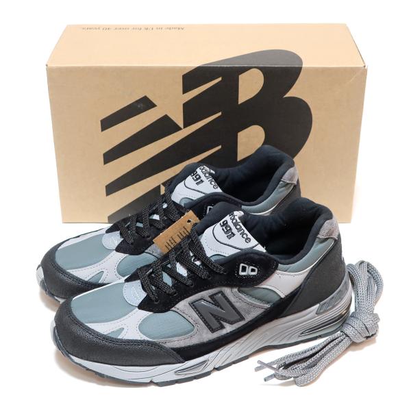 NEW BALANCE M991WTR BLACK/GRAY MADE IN UK ENGLAND ...