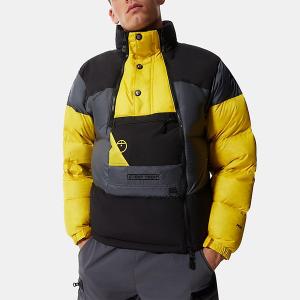 海外限定☆THE NORTH FACE MENS STEEP TECH DOWN JACKET YELLOW/GREY