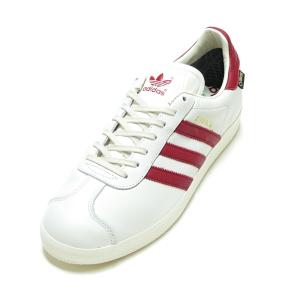 adidas gazelle cream and red
