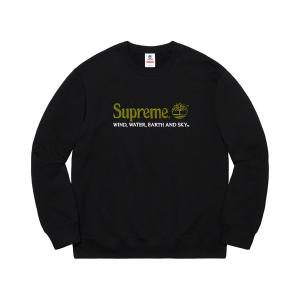 シュプリーム×ティンバーランド スウェットクルーネックプルオーバー