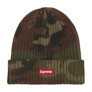 ネコポス送料無料☆26SS Supreme Overdyed Beanie Woodland Camo ( シュプリーム オーバーダイド ビーニー ウッドランドカモ 迷彩 ニットキャップ ニット帽子 )