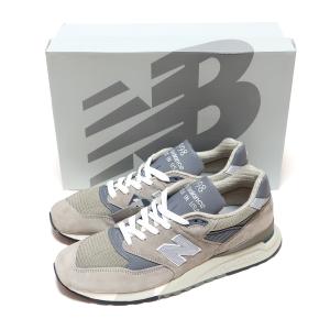 メンズサイズ☆NEW BALANCE U998GR GRAY GREY SUEDE MADE IN USA ( ニューバランス 998 グレー スエード アメリカ製 )｜selectshop-jp