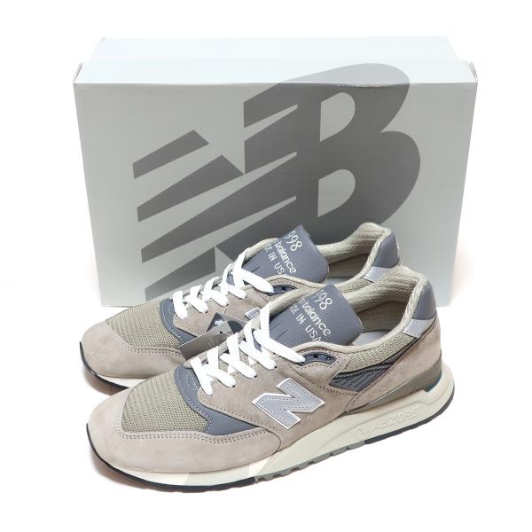 レディースサイズ☆NEW BALANCE U998GR GRAY GREY SUEDE MADE I...