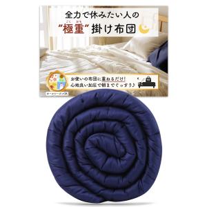 ニトリ ひもなしらくらくカバー付き 重い毛布5.5kg シングル(A24 MO S