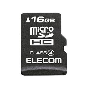 エレコム microSDHCカード/データ復旧サービス付/Class4/16GB MF-MSD016...