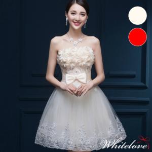 ウェディングドレス ２色 ミニドレス 花嫁 結婚式 二次会 新婦 カラー ミニ ドレス カラードレス ウエディングドレス パーティー パーティ 発表会 演奏会 衣装 Wd 18 08 04 セレクトショップ ホワイトラブ 通販 Yahoo ショッピング