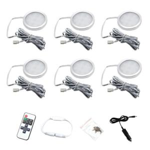 GoolRCLEDスポットライト キャビネットライト 12V LED埋め込みダウンライト 6000Kホワイト 240 LM天井器具 VW T